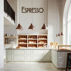 Il Fanale Pendelleuchten Vintage-Pendelleuchte groß im Vintage Stil aus Eisen