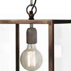 Il Fanale Pendelleuchten Vintage-Pendelleuchte im Industrie Stil aus Eisen 1 flammig London