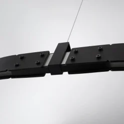 Viadurini Lighting Designer Pendelleuchten-Pendelleuchte im ovalen Design aus schwarzem Aluminium mit Kugeln und Strahlern - Exodus