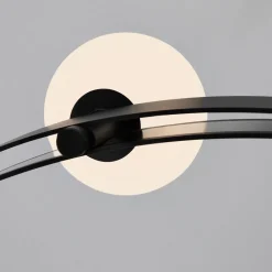 Viadurini Lighting Designer Pendelleuchten-Pendelleuchte im runden Design aus schwarzem Aluminium mit Kugeln und Strahlern - Exodus