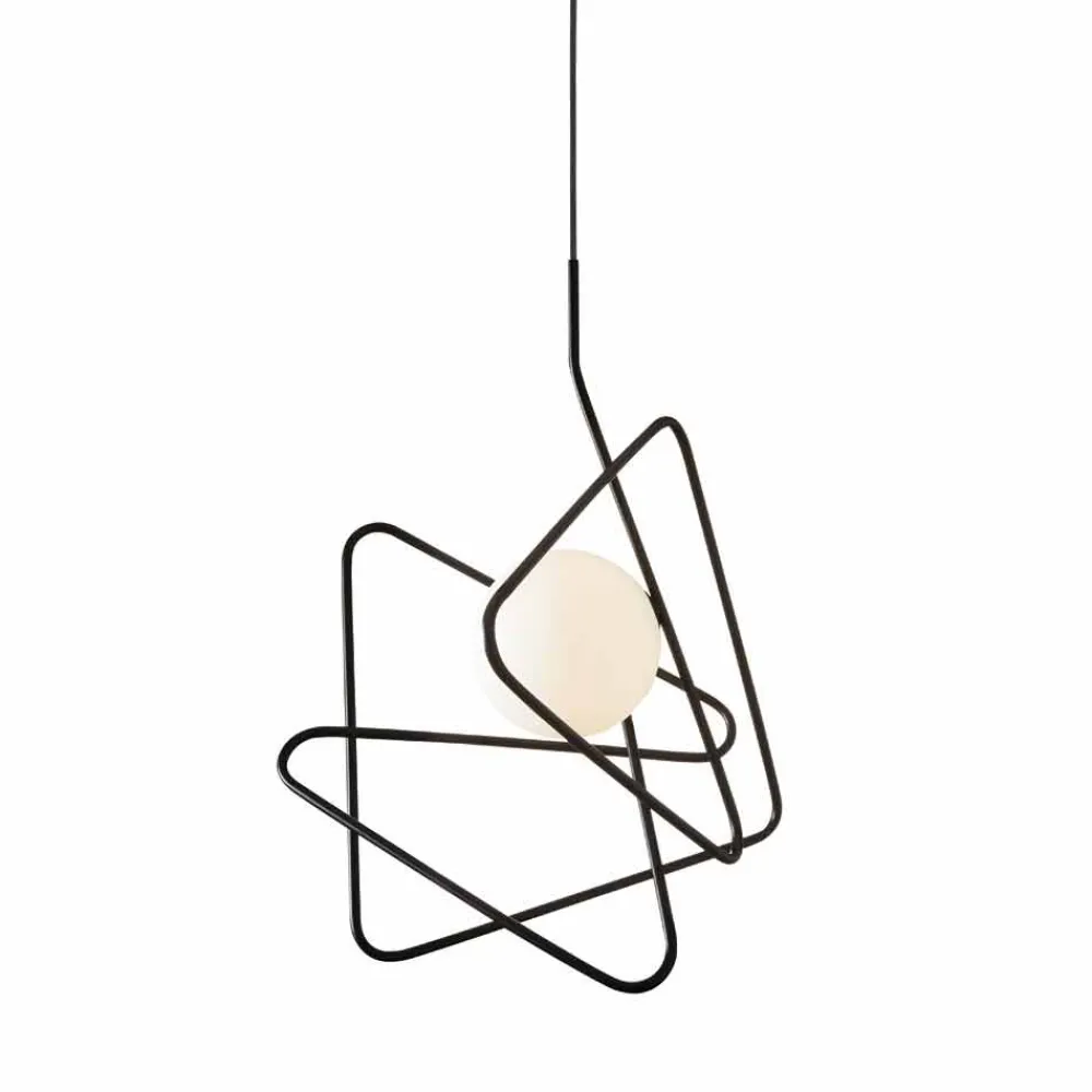 Viadurini Lighting Designer Pendelleuchten-Pendelleuchte in modernem Stahl 60xH60xL.cavo200cm, Adele