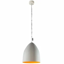 In-es.artdesign Moderne Pendelleuchten-Pendelleuchte Flower S Cement Finish Zement