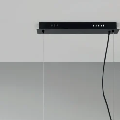 Viadurini Lighting Moderne Pendelleuchten-Pendelleuchte mit 6 Lichtern aus Metall und modernem mundgeblasenem Glas - Birga