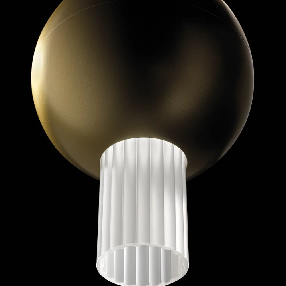 Viadurini Lighting Moderne Pendelleuchten-Pendelleuchte mit Canneté-Glaszylinder Made in Italy - Oris