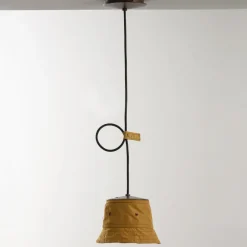 Toscot Moderne Pendelleuchten-Pendelleuchte mit Lampenschirm aus Polyester Made in Italy - Junction