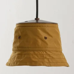 Toscot Moderne Pendelleuchten-Pendelleuchte mit Lampenschirm aus Polyester Made in Italy - Junction