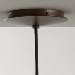 Toscot Moderne Pendelleuchten-Pendelleuchte mit Lampenschirm aus Polyester Made in Italy - Junction