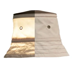 Toscot Moderne Pendelleuchten-Pendelleuchte mit Lampenschirm aus Polyester Made in Italy - Junction