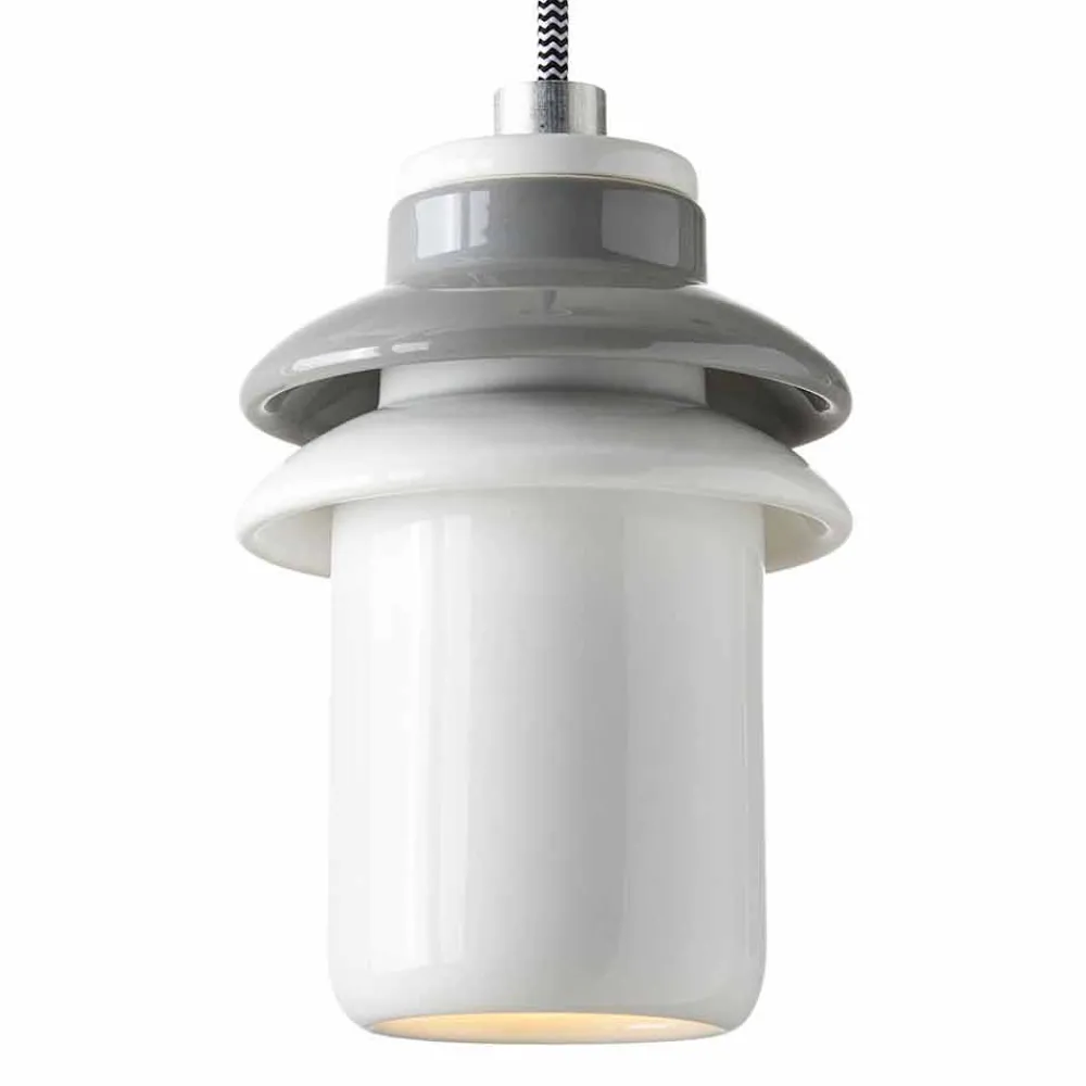 Viadurini Lighting Moderne Pendelleuchten-Pendelleuchte mit modernem Design aus Keramik, hergestellt in Italien, Asien