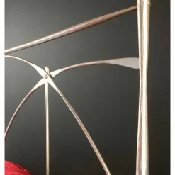 Viadurini Night Design Maßgeschneiderte Möbel|Schmiedeeisen Doppelbetten-Persefone Doppelbett aus Schmiedeeisen in Design