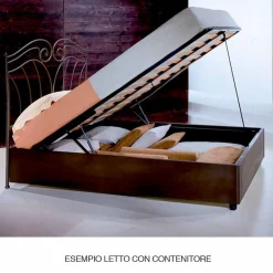 Viadurini Night Design Maßgeschneiderte Möbel|Schmiedeeisen Doppelbetten-Persefone Doppelbett aus Schmiedeeisen in Design