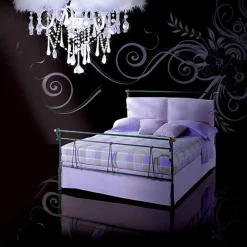 Viadurini Night Design Maßgeschneiderte Möbel|Schmiedeeisen Queen Size Bett-Perseo Jugend Queen Size Bett aus Schmiedeeisen in Design
