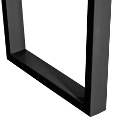 Viadurini Living Esstische Nach Mass|Esstische-Plattierter Tisch aus quadratischer Asteiche und Metallgestell Made in Italy - Pilar