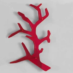 Viadurini Living Wandgarderobe-Plexiglas Wandregal mit Kleiderhaken Made in Italy - Neon