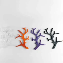 Viadurini Living Wandgarderobe-Plexiglas Wandregal mit Kleiderhaken Made in Italy - Neon