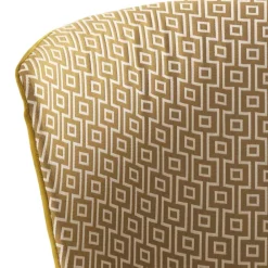 Grilli Design Stühle-Polsterstuhl aus Massivholz York made in Italy, 2 Stücke