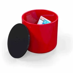 Viadurini Design Sitzsäcke|Sitzsäcke-Pouf / Beistelltisch in modernem Design Button Made in Italy