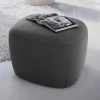 Viadurini Living Sitzsäcke|Sitzsäcke-Pouf Square Fußstütze gepolstert und mit Stoff bezogen Made in Italy - Marli