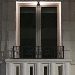 Viadurini Lighting Gartenlampion-Projektor, 5W Outdoor-LED-Strahler in Aluminiumgrau-Finish - Dayane