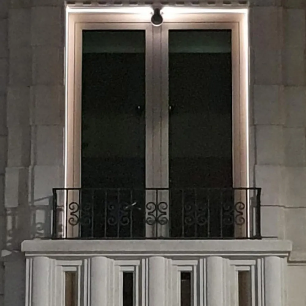 Viadurini Lighting Gartenlampion-Projektor, 5W Outdoor-LED-Strahler in Aluminiumgrau-Finish - Dayane