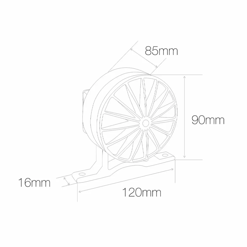 Viadurini Lighting Gartenlampion-Projektor, 5W Outdoor-LED-Strahler in Aluminiumgrau-Finish - Dayane