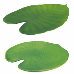 Viadurini Kitchen Amerikanische Tischsets-Pvc Frühstücks-Tischsets sortierte grüne oder schwarze Blätter 12 Stück - Esther