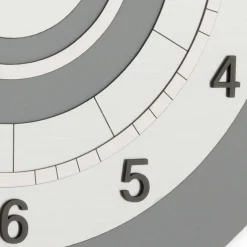 Viadurini Time Design Wanduhren-PVC-Wanduhr mit verschiedenen Farbschattierungen Made in Italy - Flux