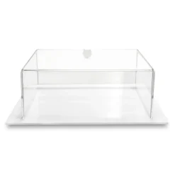 Viadurini Kitchen Küchenzubehör-Quadratische Kuchenform aus transparentem Plexiglas Made in Italy 2 Größen - Crotone