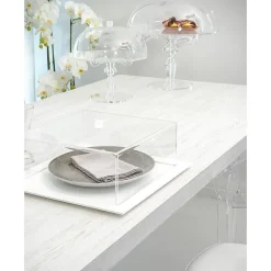 Viadurini Kitchen Küchenzubehör-Quadratische Kuchenform aus transparentem Plexiglas Made in Italy 2 Größen - Crotone