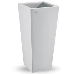 Viadurini in the Garden Gartenideen-Quadratische Outdoor-Vase aus farbigem Polyethylen Made in Italy - Marilard