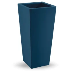 Viadurini in the Garden Gartenideen-Quadratische Outdoor-Vase aus farbigem Polyethylen Made in Italy - Marilard