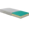 Viadurini Night Design Queen Size Matratze-Quadratische und halbe Matratze mit Taschenfedern und Bio Up Memory - Biomemory
