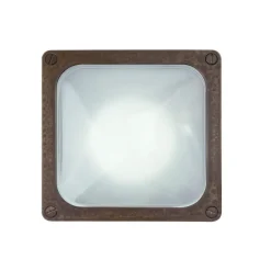 Viadurini Lighting Wandleuchte Industrial-Quadratische Wandleuchte aus Messing mit optionalem Detail – Boot