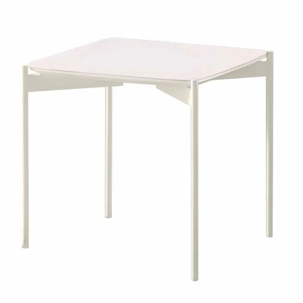 Viadurini Living Moderne Couchtische-Quadratischer Couchtisch aus Keramik und Metall im modernen Design - Porcupine