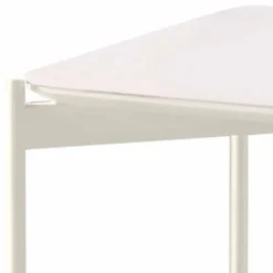 Viadurini Living Moderne Couchtische-Quadratischer Couchtisch aus Keramik und Metall im modernen Design - Porcupine