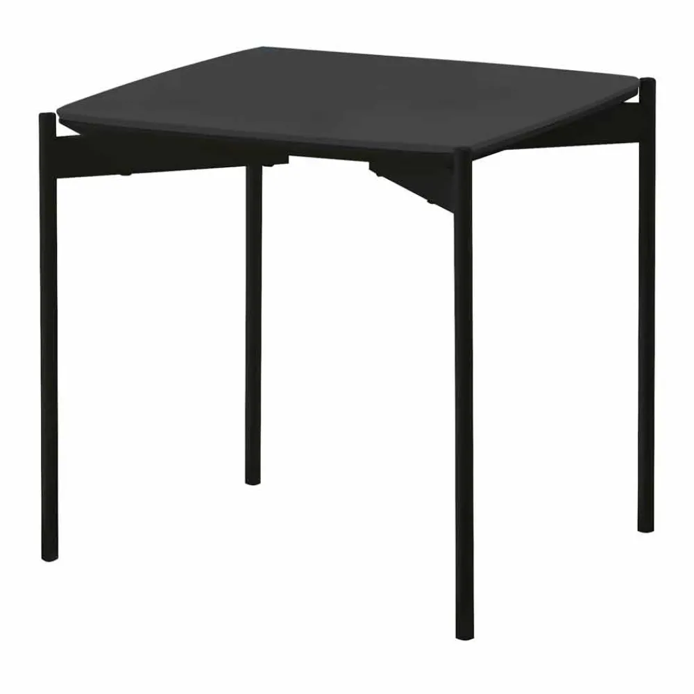 Viadurini Living Moderne Couchtische-Quadratischer Couchtisch aus Keramik und Metall im modernen Design - Porcupine