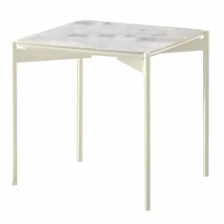 Viadurini Living Moderne Couchtische-Quadratischer Couchtisch aus Keramik und Metall im modernen Design - Porcupine