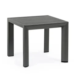 Viadurini in the Garden Garten Beistelltisch-Quadratischer Couchtisch im Freien aus lackiertem Aluminium, Homemotion 2 Stück - Marius