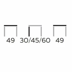 Viadurini Living Moderne Couchtische-Quadratischer Couchtisch in Gres mit Metallbasis Hergestellt in Italien - Albert