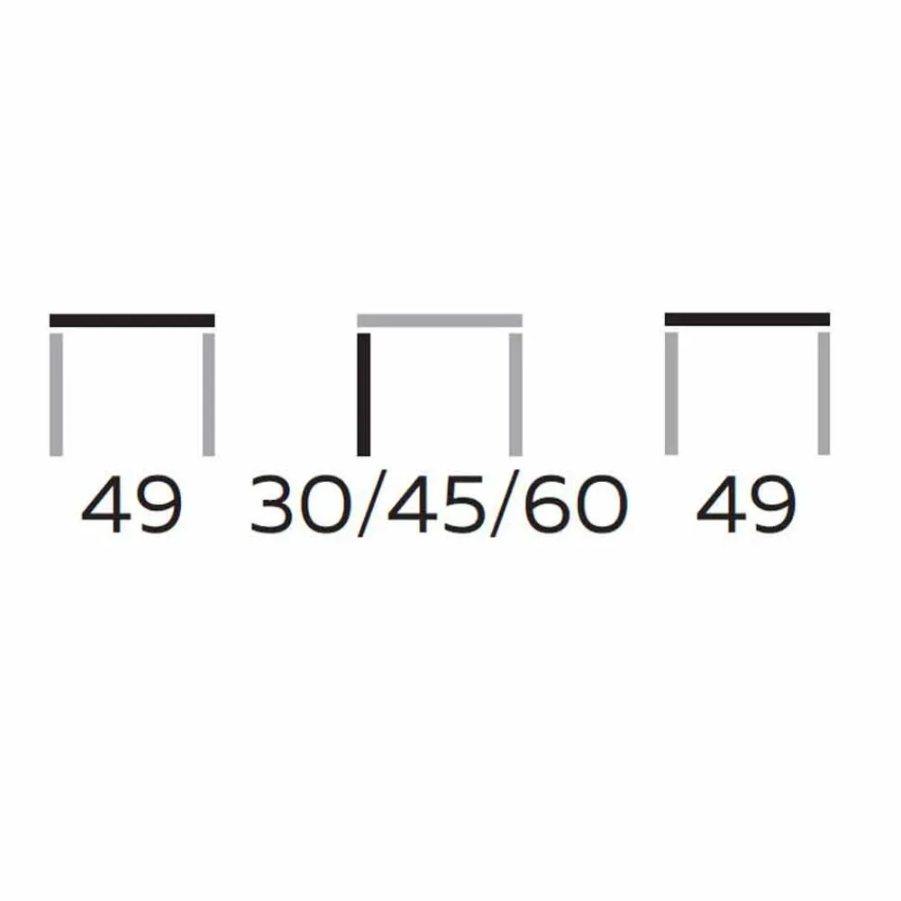 Viadurini Living Moderne Couchtische-Quadratischer Couchtisch in Gres mit Metallbasis Hergestellt in Italien - Albert