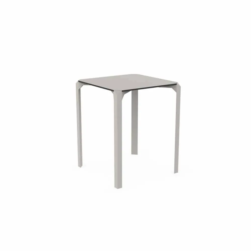 Vondom Gartentische Fest-Quadratischer Esstisch Quartz, modernes Design, 2 Stücke