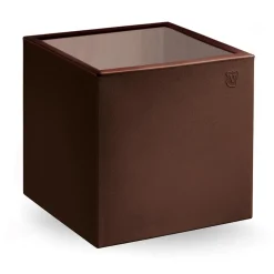 Viadurini in the Garden Garten Beistelltisch-Quadratischer Garten-Couchtisch aus farbigem Polyethylen Made in Italy - Noemi