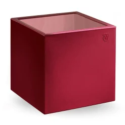 Viadurini in the Garden Garten Beistelltisch-Quadratischer Garten-Couchtisch aus farbigem Polyethylen Made in Italy - Noemi