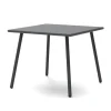 Viadurini in the Garden Gartentische Fest-Quadratischer Gartentisch aus verzinktem Stahl Made in Italy - Elvia