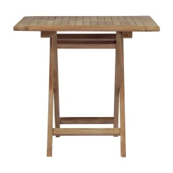 Viadurini in the Garden Gartentische Aus Teakholz-Quadratischer Gartentisch 80x80 cm aus Teakholz - Amico