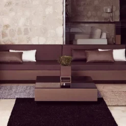 Vondom Garten Beistelltisch-Quadratischer Gartentisch Vela , modernes Design aus Polyethylen