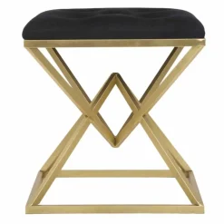 Viadurini Living Küchenhocker-Quadratischer Hocker im modernen Design aus Eisen und Stoff - Jelly