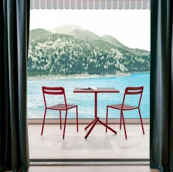 Viadurini in the Garden Garten Beistelltisch-Quadratischer Metall- und Blech-Außentisch Made in Italy - Barnabas