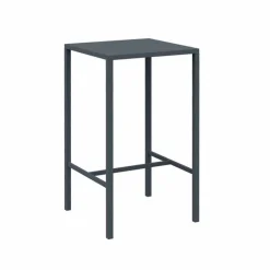 Viadurini in the Garden Garten Beistelltisch-Quadratischer Stehtisch aus lackiertem Metall im Freien Hergestellt in Italien - Fada