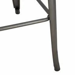 Viadurini Living Moderne Couchtische-Quadratischer Stehtisch im modernen Industriestil aus Eisen und Holz - Sophie